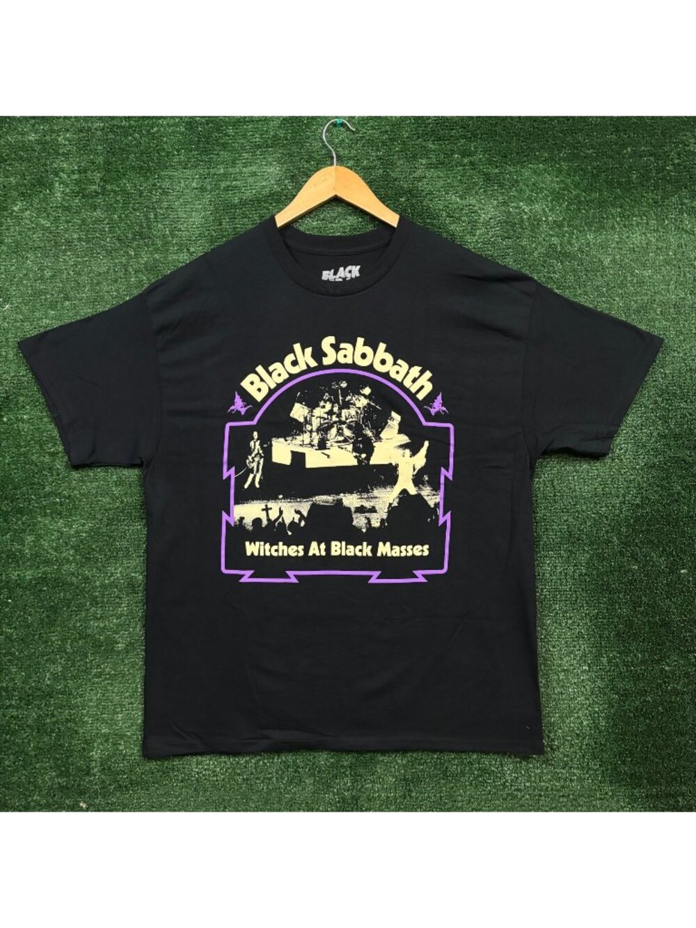 Black Sabbath Witches at Black Masses Heavy Metal Band T-Shirt Size Extra Large